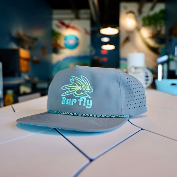 Limited edition tarpon art rope hat