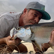 Limited edition tarpon art rope hat